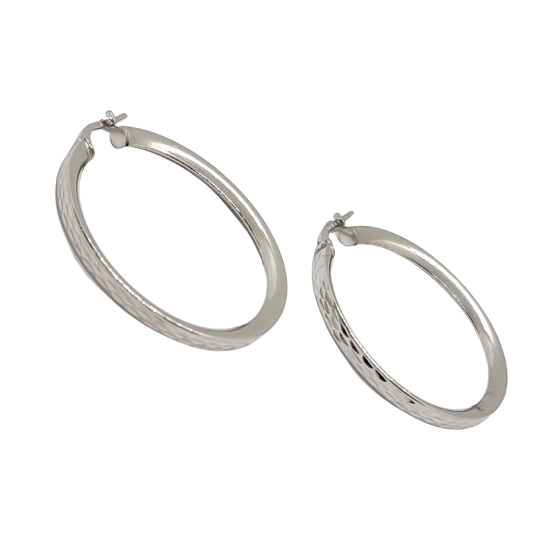 Ezüst Karika Fülbevaló VA 139678