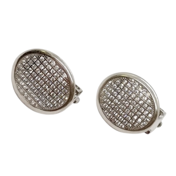 Ezüst Klipsz Fülbevaló AD 142884