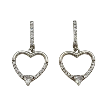 Ezüst Lógós Fülbevaló AD 148272