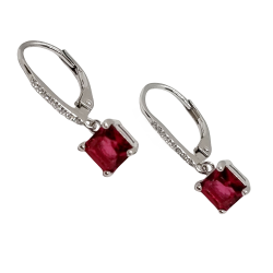 Ezüst Lógós Fülbevaló EE 141260