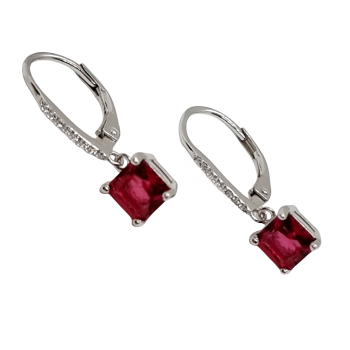 Ezüst Lógós Fülbevaló EE 141260