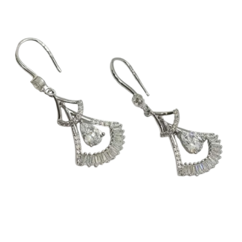 Ezüst Lógós Fülbevaló EE 145655