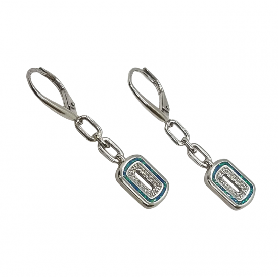 Ezüst Lógós Fülbevaló EE 149897