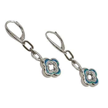 Ezüst Lógós Fülbevaló EE 149899