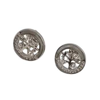 Ezüst Életfa Stekkeres Fülbevaló AGM 147161