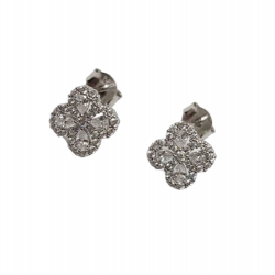 Ezüst Stekkeres Fülbevaló AT 138631