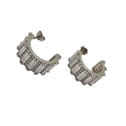 Ezüst Stekkeres Fülbevaló EL 112068