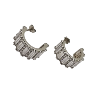 Ezüst Stekkeres Fülbevaló EL 112068