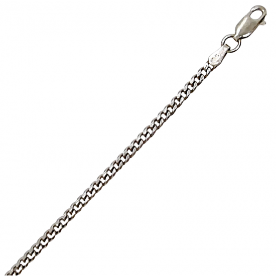 Ezüst Tömör Karlánc (méret:21) AT 135143