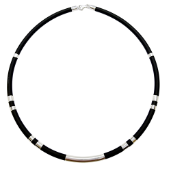 Ezüst-Kaucsuk (méret:50) Lánc LD 142351