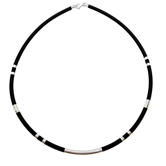 Ezüst-Kaucsuk (méret:50) Lánc LD 142352