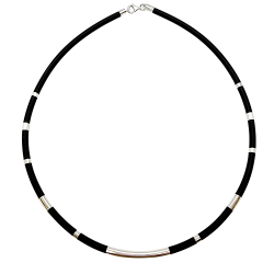 Ezüst-Kaucsuk (méret:55) Lánc LD 142354