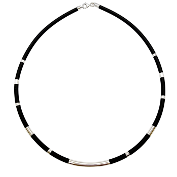 Ezüst-Kaucsuk (méret:49) Lánc LD 142355