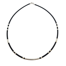 Ezüst-Kaucsuk (méret:50) Lánc LD 150125