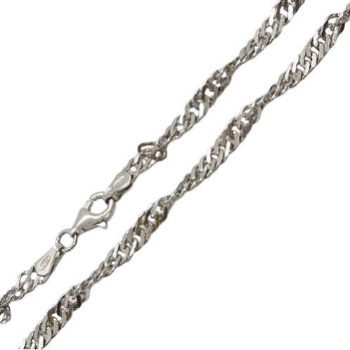 Ezüst Lánc (méret:62) SC 143379