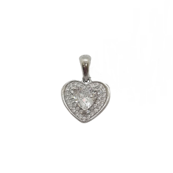 Ezüst Szív Medál AD 132131