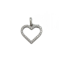Ezüst Szív Medál AT 143866