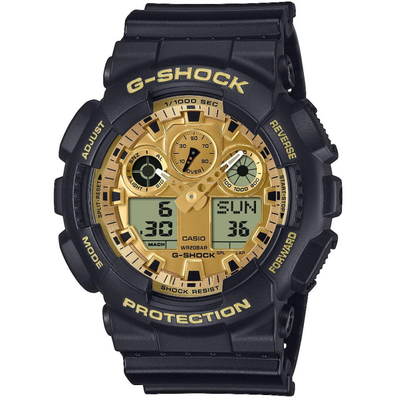 CASIO FÉRFI KARÓRA GA-100GGB-1A9ER