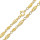 Arany Láncok 60-71 cm
