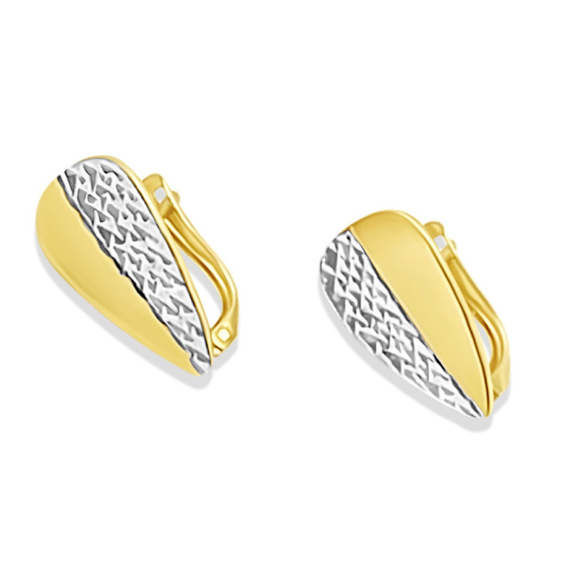 Arany Francia Kapcsos Fülbevaló AU 97905