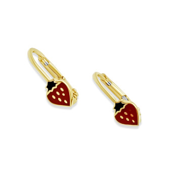 Arany Eper Gyermek Fülbevaló AU 97029