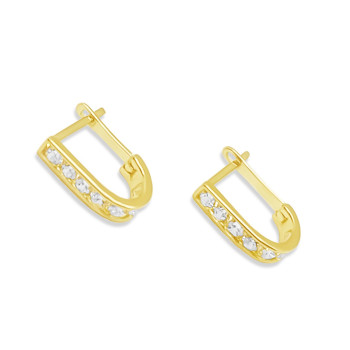 Arany Francia Kapcsos Fülbevaló AU 97889