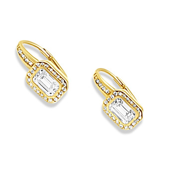 Arany Hagyományos Kapcsos Fülbevaló AU 96692