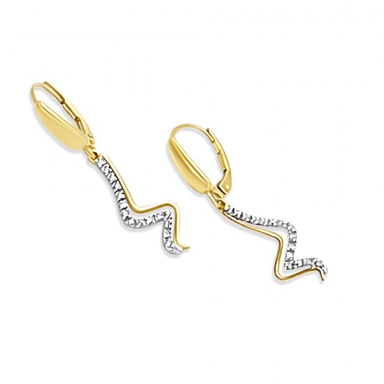 Arany Lógós Fülbevaló AU 96773 Arany Lógós Fülbevaló AU 96773