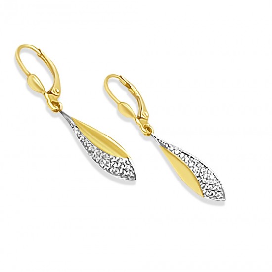 Arany Lógós Fülbevaló AU 96775 Arany Lógós Fülbevaló AU 96775