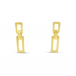 Arany Lógós Fülbevaló AU 97341 Arany Lógós Fülbevaló AU 97341