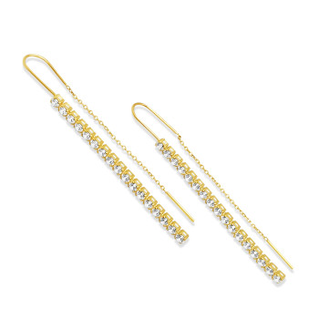 Arany Lógós Fülbevaló AU 97473