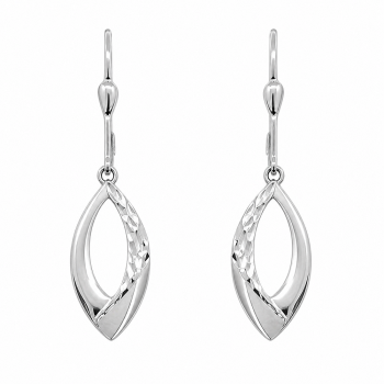 Fehérarany Lógós Fülbevaló AU 98235