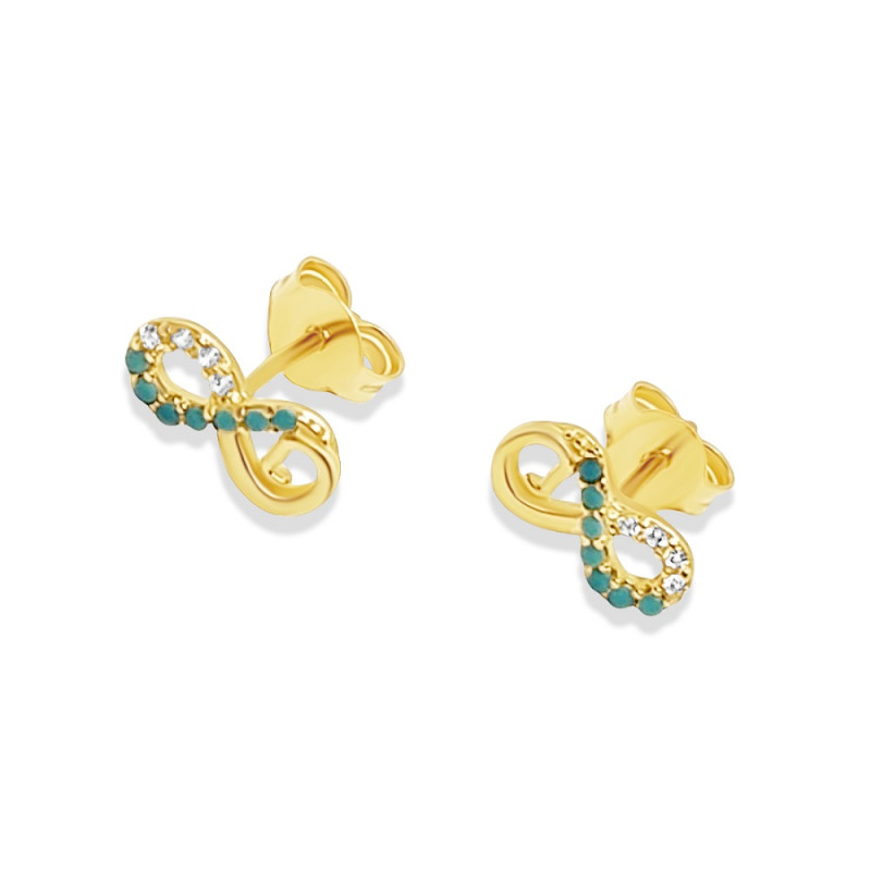 Arany Végtelen Stekkeres Fülbevaló AU 88211