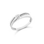Fehérarany Gyűrű (méret:61) AU 96892