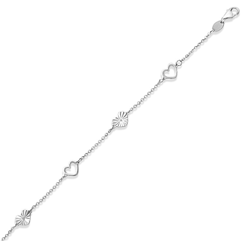 Fehérarany Karlánc (méret:17,19) AU 97773