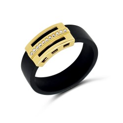 Arany Kaucsuk (méret:62) Gyűrű AU 96843