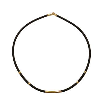 Arany Kaucsuk (méret:38) Lánc AU 97261