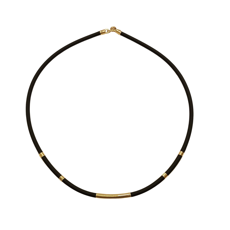 Arany Kaucsuk (méret:38) Lánc AU 97261