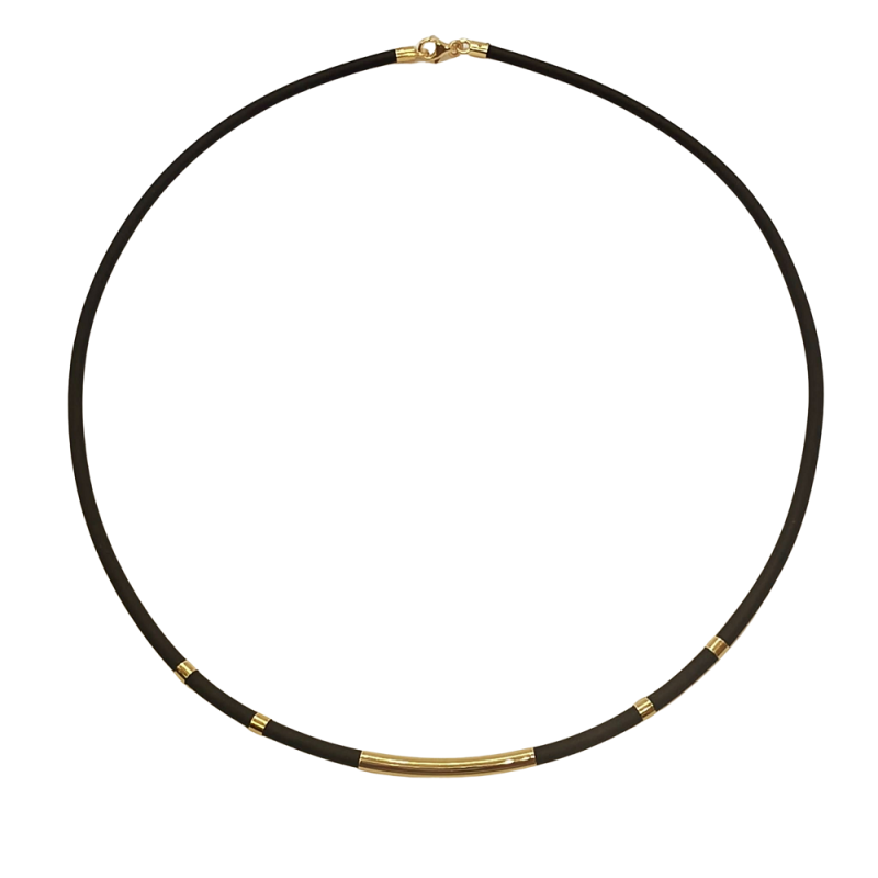 Arany Kaucsuk (méret:49) Lánc AU 97310