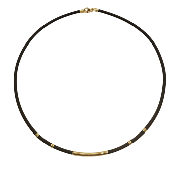 Arany Kaucsuk (méret:45) Lánc AU 97311