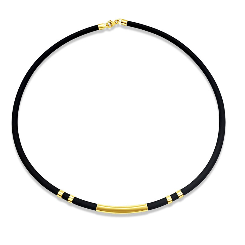 Arany Kaucsuk (méret:45) Lánc AU 97312