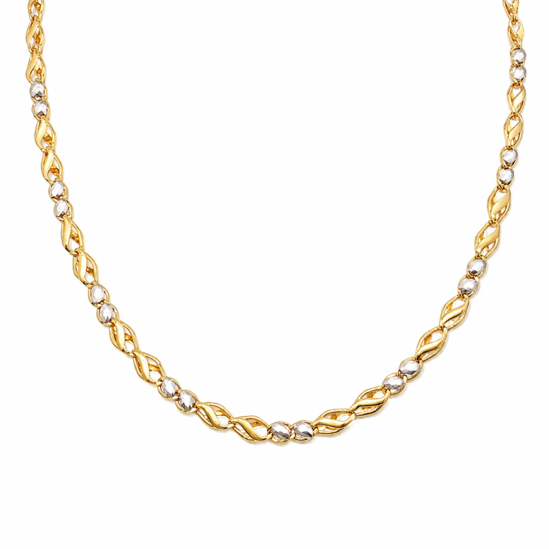 14K Sárga Arany Nyaklánc (méret:45) AU 99563 14K Sárga Arany Nyaklánc (méret:45) AU 99563