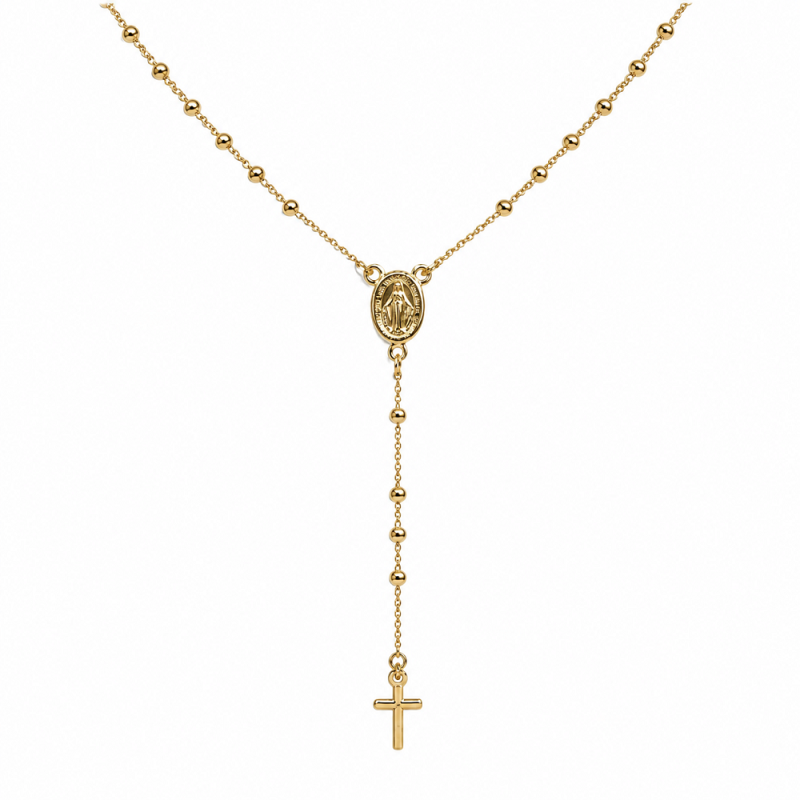 Arany Rózsafűzér Lánc (méret:42-45) AU 98323