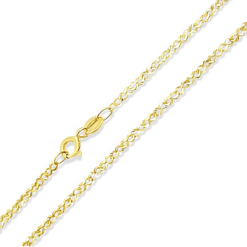 Arany Tömör Lánc (méret:50) AU 98074