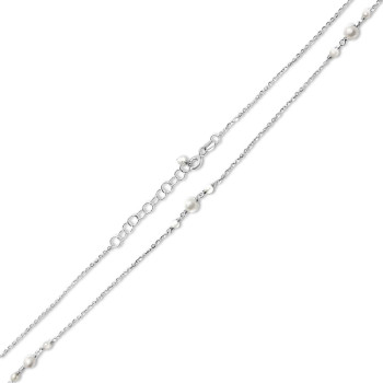 Fehérarany Lánc (méret:44-46) AU 84924