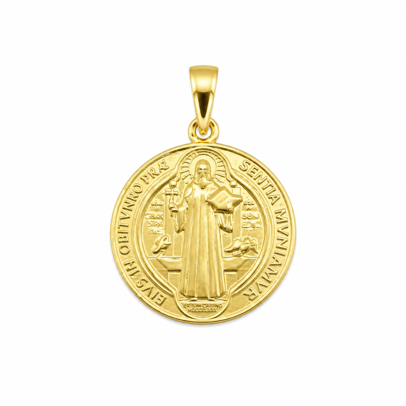 Arany Szent Benedek Medál 14K Arany Szent Benedek Medál 14K