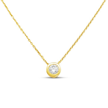 Arany Brill Köves Lánc (méret:42) AU 81571