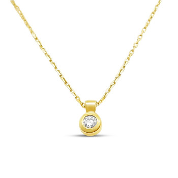 Arany Brill Köves Lánc (méret:42) AU 81573