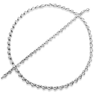 Fehérarany Nyakék (méret:45) AU 79385