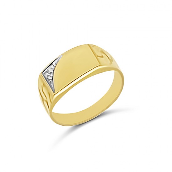 Arany Pecsétgyűrű (méret:59) AU 96770